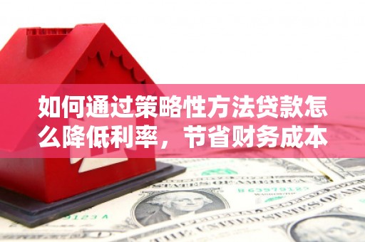 沈丘如何通过策略性方法贷款怎么降低利率，节省财务成本