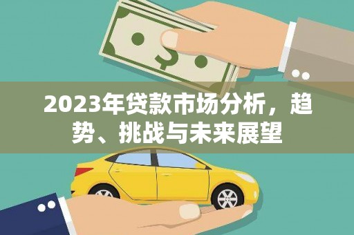 沈丘2023年贷款市场分析，趋势、挑战与未来展望
