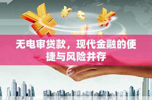沈丘无电审贷款，现代金融的便捷与风险并存