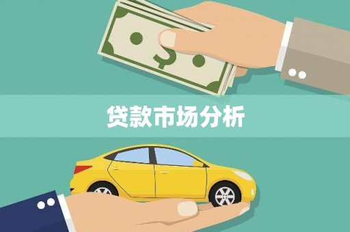 沈丘贷款市场分析