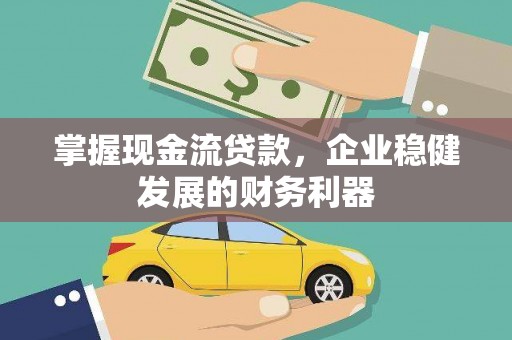 沈丘掌握现金流贷款，企业稳健发展的财务利器