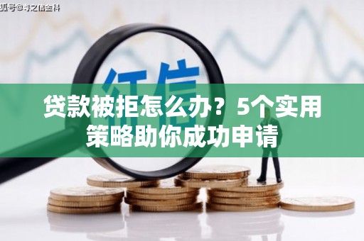 沈丘贷款被拒怎么办？5个实用策略助你成功申请