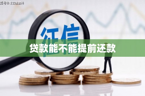 沈丘贷款能不能提前还款