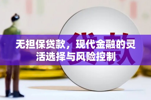 沈丘无担保贷款，现代金融的灵活选择与风险控制