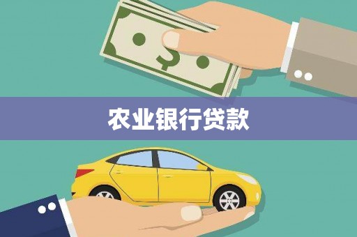 沈丘农业银行贷款