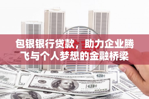 沈丘包银银行贷款，助力企业腾飞与个人梦想的金融桥梁