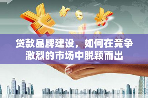 沈丘贷款品牌建设，如何在竞争激烈的市场中脱颖而出