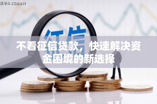 沈丘不看征信贷款，快速解决资金困境的新选择