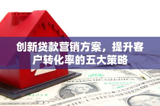 沈丘创新贷款营销方案，提升客户转化率的五大策略