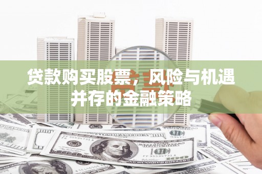 沈丘贷款购买股票，风险与机遇并存的金融策略