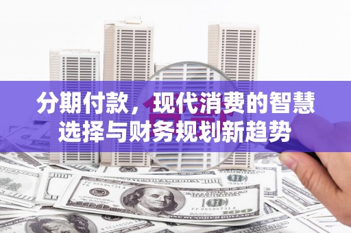 沈丘分期付款，现代消费的智慧选择与财务规划新趋势