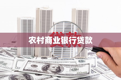 沈丘农村商业银行贷款