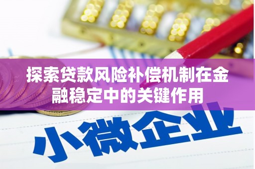 沈丘探索贷款风险补偿机制在金融稳定中的关键作用