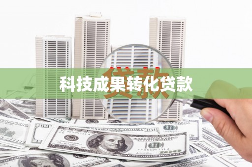 沈丘科技成果转化贷款