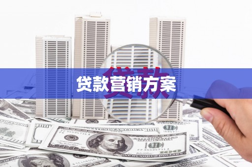 沈丘贷款营销方案