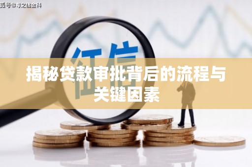 沈丘揭秘贷款审批背后的流程与关键因素