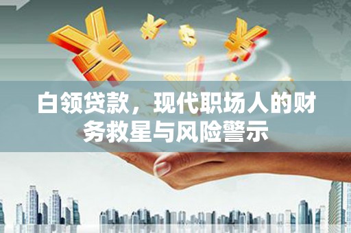 沈丘白领贷款，现代职场人的财务救星与风险警示