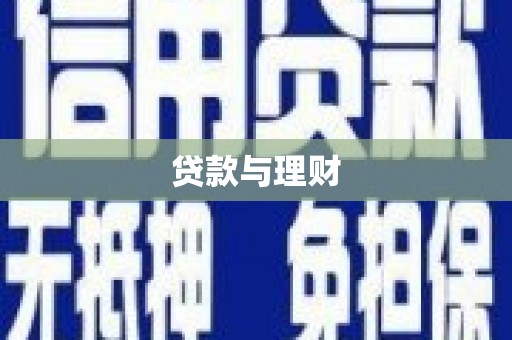 沈丘贷款与理财