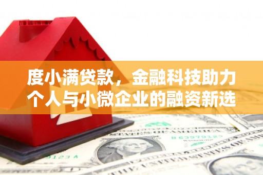 沈丘度小满贷款，金融科技助力个人与小微企业的融资新选择