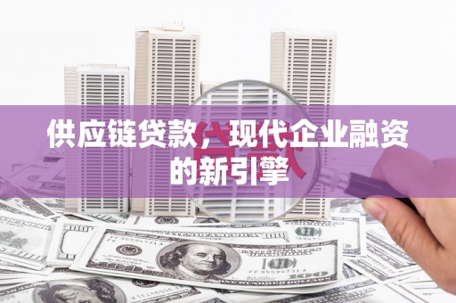沈丘供应链贷款，现代企业融资的新引擎