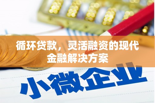沈丘循环贷款，灵活融资的现代金融解决方案