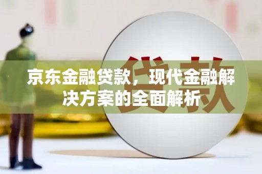 沈丘京东金融贷款，现代金融解决方案的全面解析