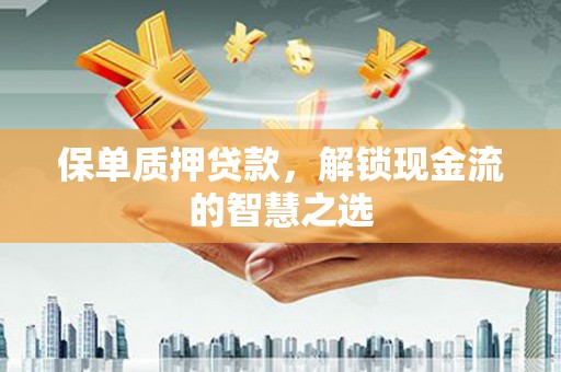 沈丘保单质押贷款，解锁现金流的智慧之选