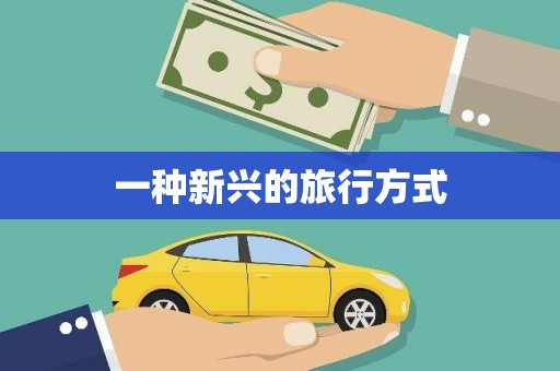 沈丘一种新兴的旅行方式