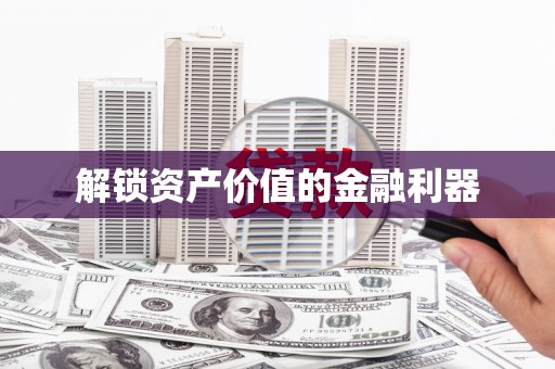 沈丘解锁资产价值的金融利器